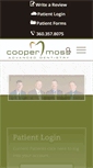 Mobile Screenshot of coopermossdentistry.com